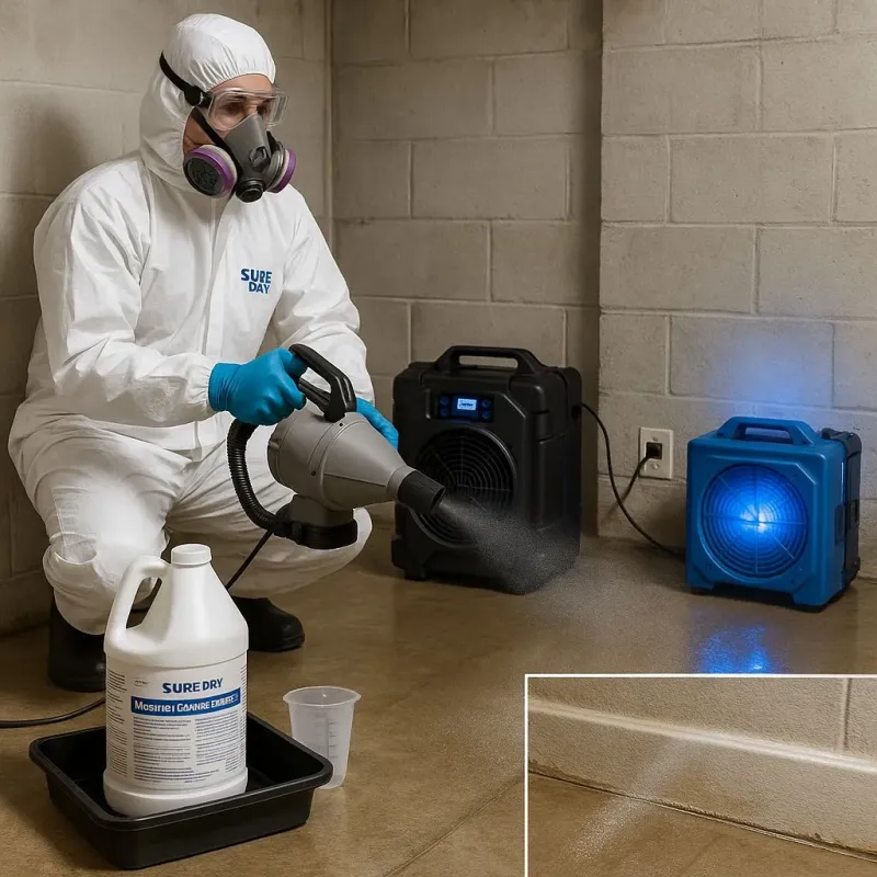 Sanitization and Odor Removal process in Saint Clair County, IL