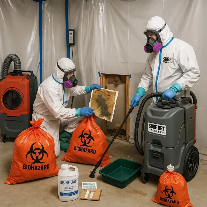 Contaminated Water Handling Protocols process in Saint Clair County, IL