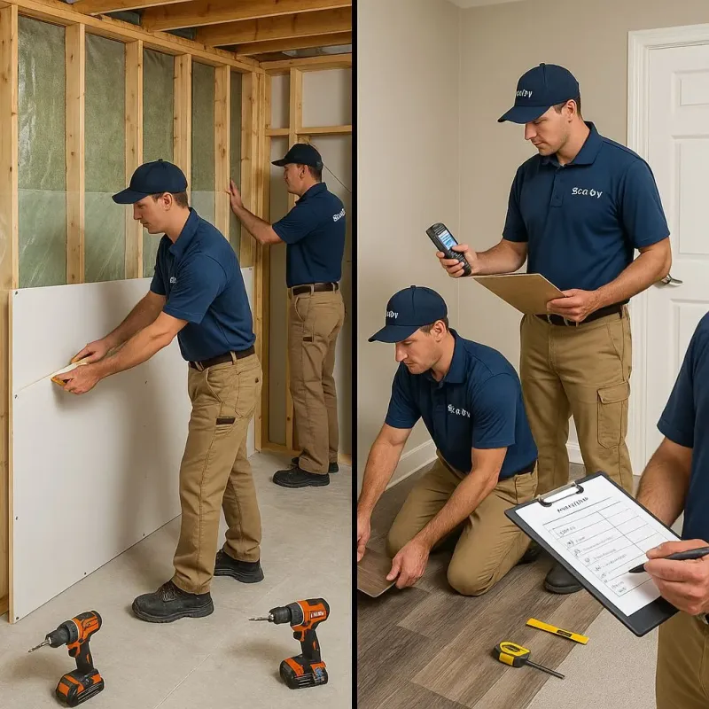 Repairs and Reconstruction process in Saint Clair County, IL